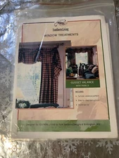 ❤️Vintage Southern Living Gusset Valance With Panels Pattern Sewing