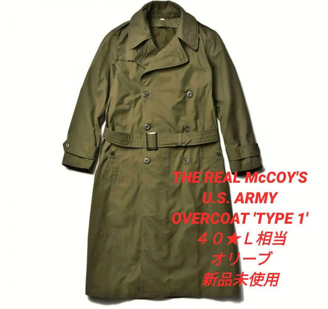 The Real McCoys Overcoat Olive 40 | eBay