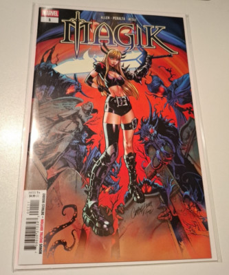 US MARVEL MAGIK #1 COVER VARIANT BY J. SCOTT CAMPBELL