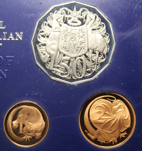 * 1981 PROOF 6 COIN SET 1 CENT TO 50 CENT CASED PROOF SET NO FOAMS #BDF05 - Picture 6 of 10