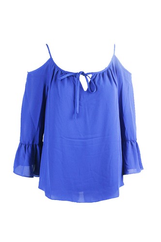 Haut Sans Manches INC International Concepts Femme – Taille 1X – Teal Glow
