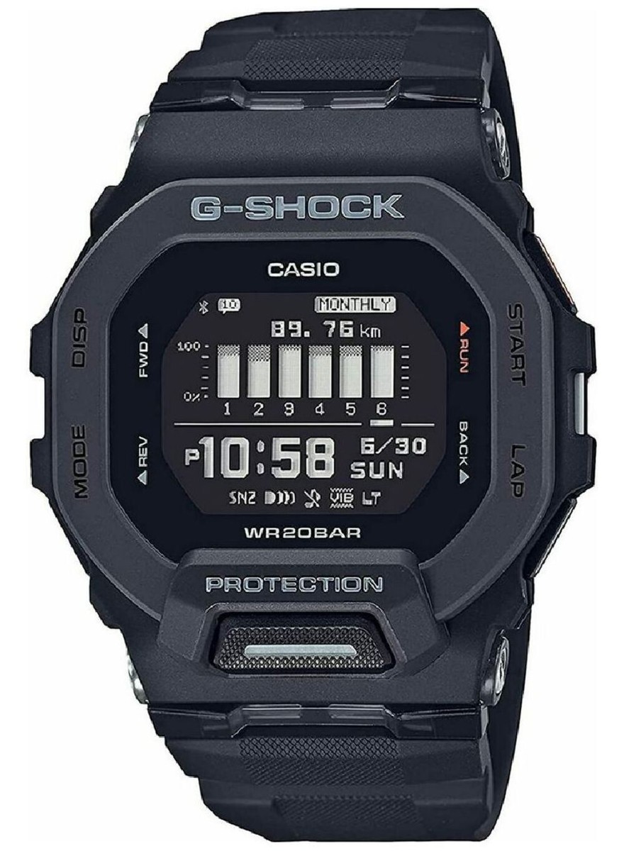 Casio G-Shock Black Mobile Link Bluetooth Digital Sport Watch GBD