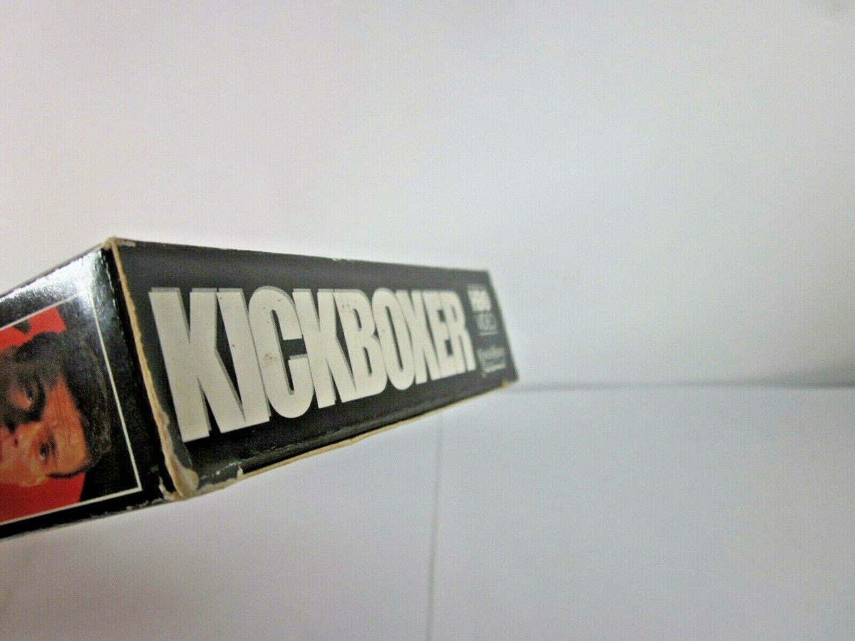 Kickboxer VHS 1998 Jean Claude Van Damme 1990s Martial Arts