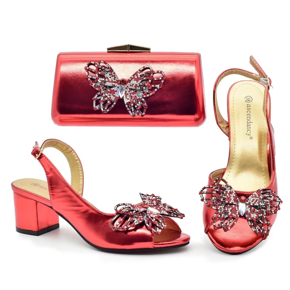 Latest Design Italian Party Shoes and Bags