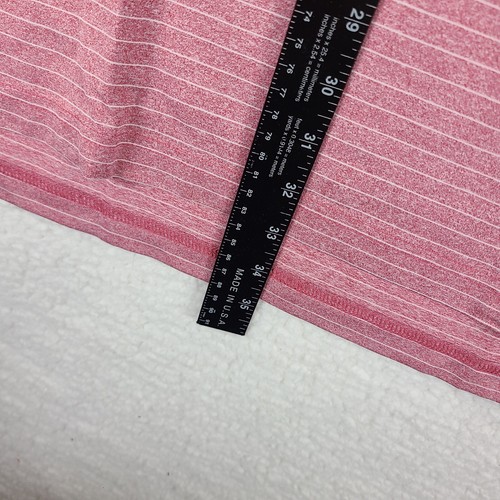 Bobby Jones Polo Shirt Mens XL Pink White Striped X-H20 Performance - Picture 5 of 9