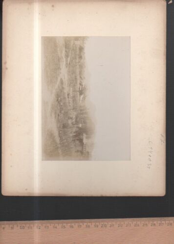 (c141131)   Foto Siedlung Ostafrika, auf Karton,ca.1909,  Die Smithsonian-R - Bild 1 von 1