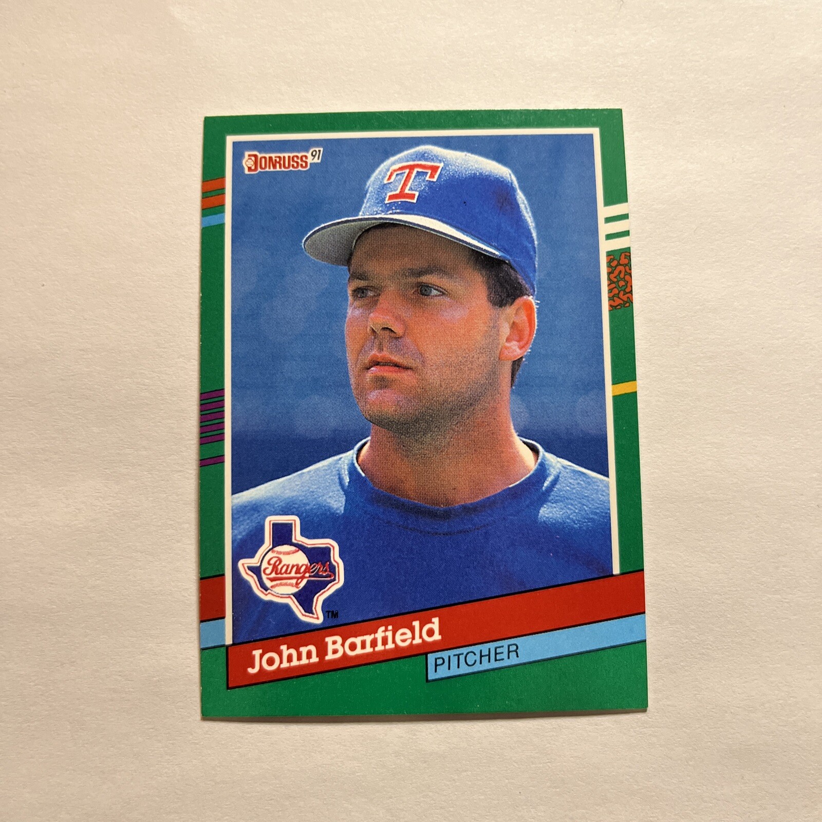 1991 Donruss - #688 John Barfield (RC)