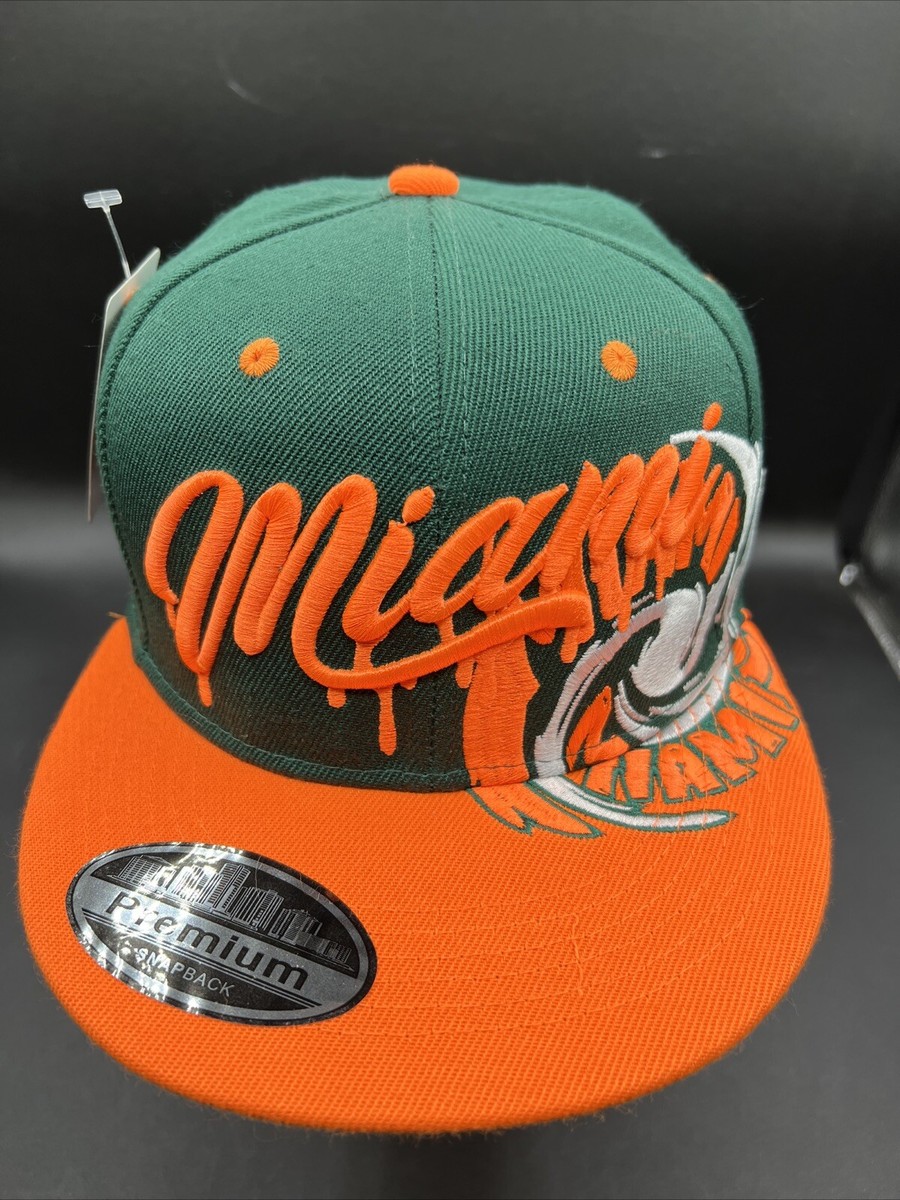 Miami Hurricanes Embroidered City Theme Florida Football Snapback