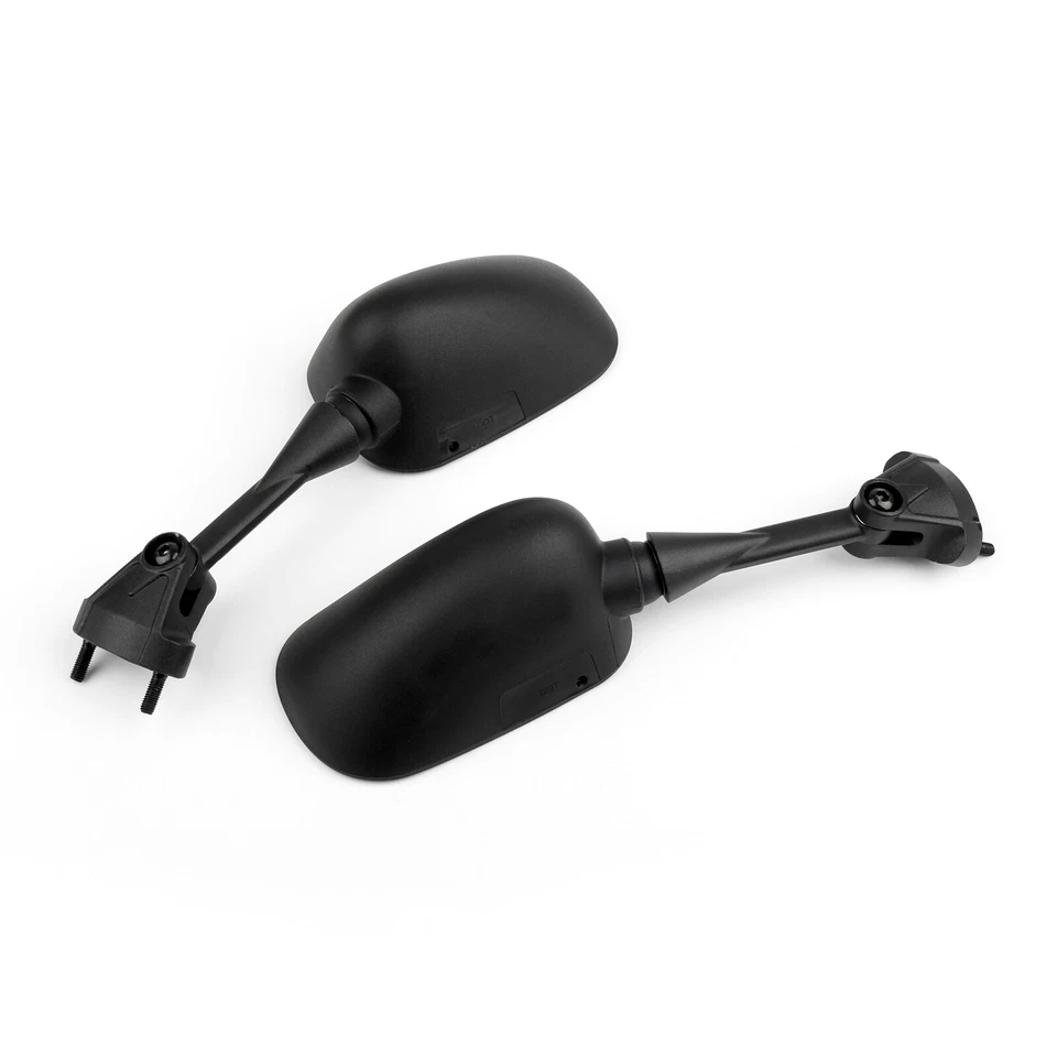 Side Rear View Mirrors For Kawasaki Ninja ZX6R 2005-2008 ZX 10R 04-08 Black h1 Foto 4 de 4