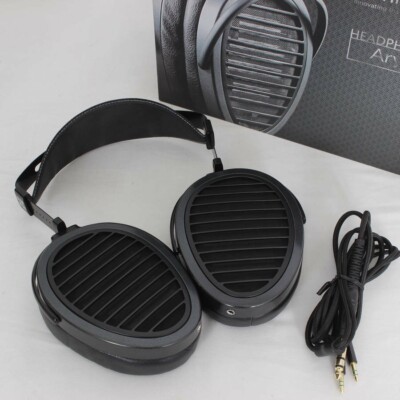 ヘッドホン HIFIMAN ARYA V2 HiFiMan Arya V2 Planar-Magnetic Headphones Black Tested