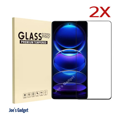 Panzerfolie für Xiaomi Redmi Note 14 13 12 11 10   9D Echtglas Full Cover Glas
