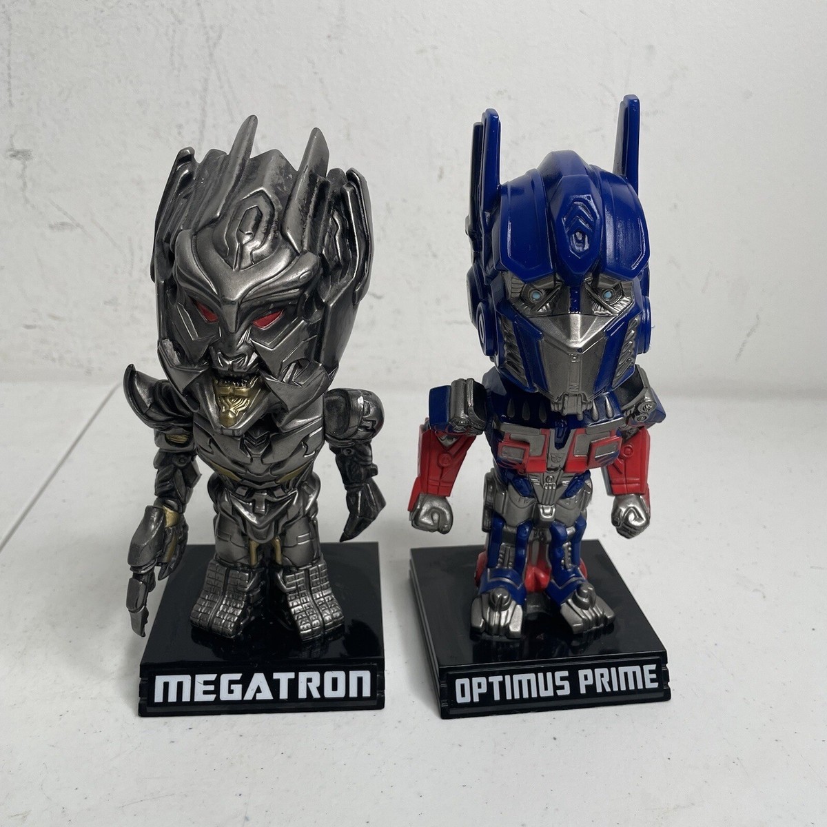 Transformers Funko 2009 Bobbleheads Optimus Prime Megatron
