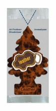 Little Trees Hanging Car and Home Air Freshener, Leather Scent