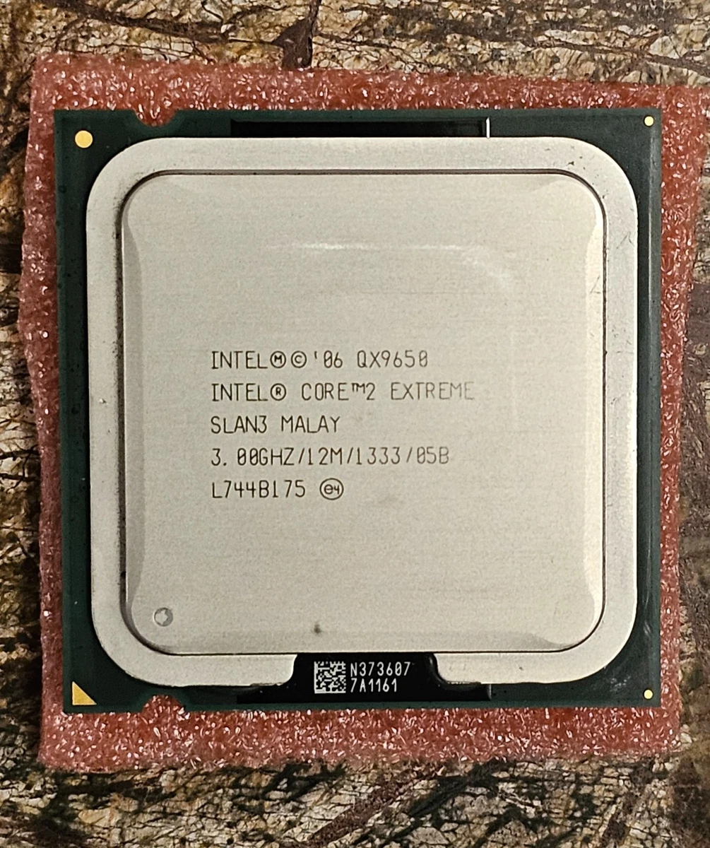 4コアCPU　Core 2 Extreme QX9650　LGA775 Intel Core 2 Extreme QX9650 Intel LGA 775/Socket T Computer