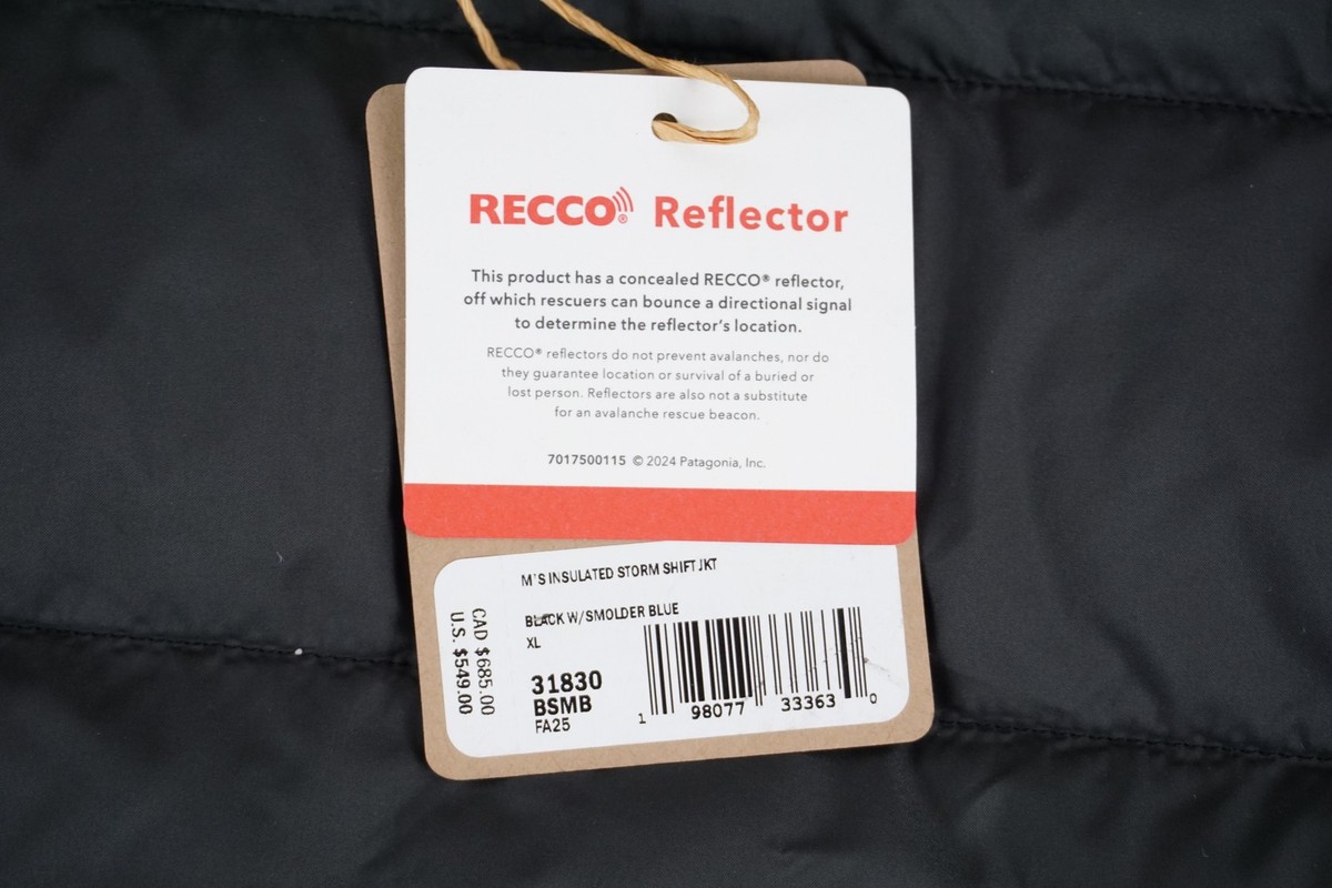 Patagonia Gore-Tex Insulated Storm Shift Coat In Black/Smolder