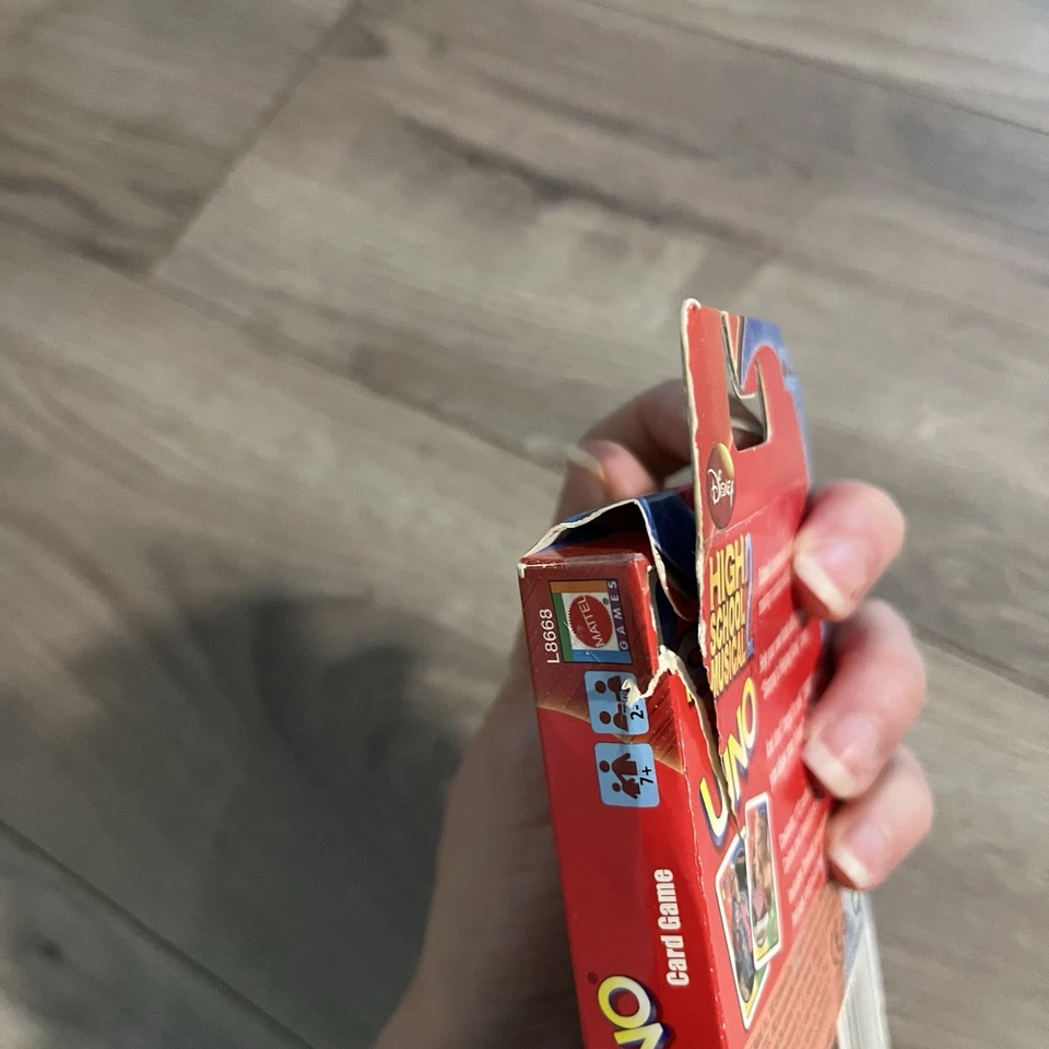 Juego de cartas High School Musical 2 Uno edición especial 2007 Mattel Disney Foto 3 de 4