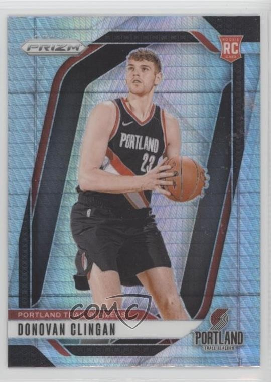 2024-25 Panini Prizm Hyper Prizm Donovan Clingan #221 0j9t
