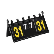 Flip Scoreboard Score Flipper 4 Digit Manual Score Flip Cards Multipurpose Score