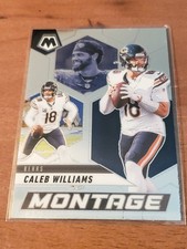 2025 Panini Mosaic - Montage Caleb Williams #26 Silver Prizm