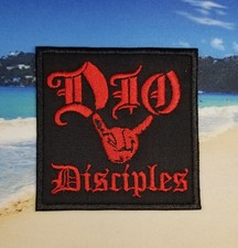 EMBROIDERED DIO DISCIPLES HEAVY METAL BAND PATCH Please Read Ad