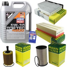 INSPEKTIONSKIT FILTER LIQUI MOLY ÖL 5L 5W-30 für VW Passat Variant 3C5 2.0 TDI