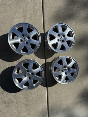 99-00 Honda Civic Si EM1 OEM Set of 4 Wheels Rims 7 Spoke Aluminum 15x6 4x100
