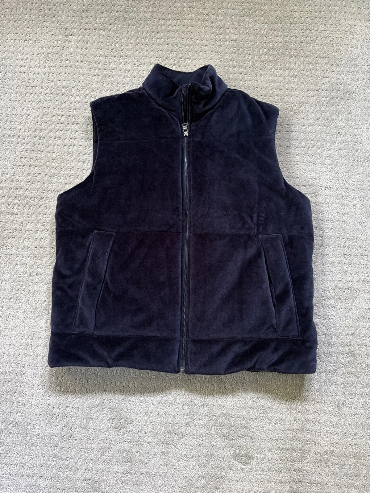 Banana Republic Thermore Men’s Insulated Velour Vest LARGE NWT