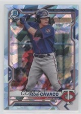 2021 Bowman Sapphire Chrome Prospects Aqua Refractor /99 Keoni Cavaco 1b3