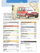Revue technique Peugeot PARTNER