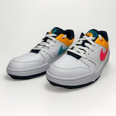 Nike Full Force Lo - White/Racer Pink/Thunder Blue - HF4846-100 - Men's 8.5 -NEW