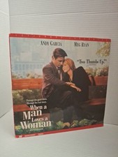 When a Man Loves a Woman Laserdisc, 1994 Meg Ryan,gr