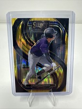 2025 Select Gold Prizms #158 Charlie Condon Rookie PREMIER 10/10 Bookend ROCKIES