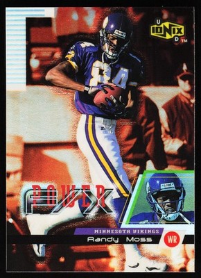 1999 UD Ionix #P2 Randy Moss Power F/X
