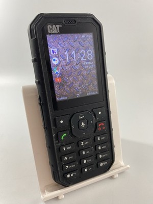 Cat B35 schwarz 4GB 2,4'' 2MP KaiOS robustes Funktion Tastentelefon unvollständig #MST