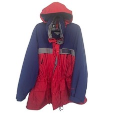 Vintage Eddie Bauer Ebtek Gore-Tex Men's Red/Blue Jacket Size XL