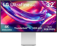 LG 32" UltraFine evo 6K Nano IPS Monitor with Thunderbolt 5 (32U990A-S)