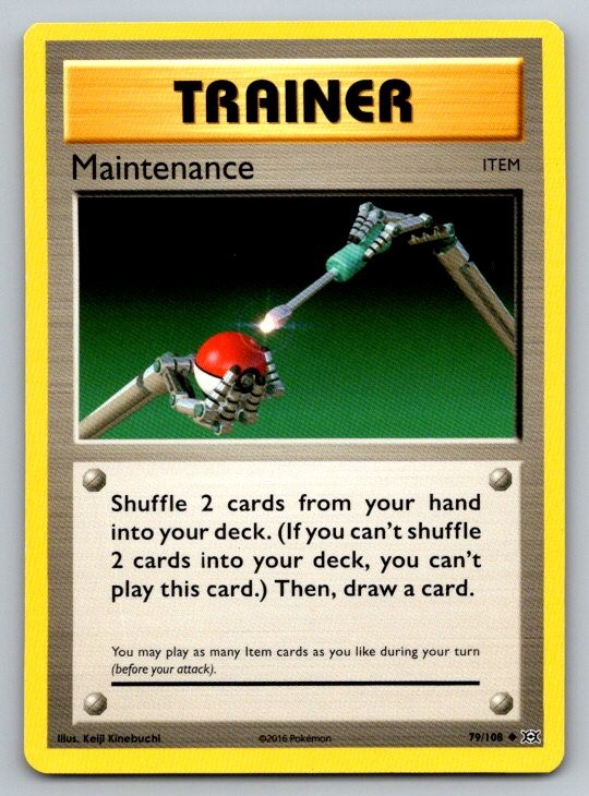 Maintenance XY - Evolutions 79/108 NM