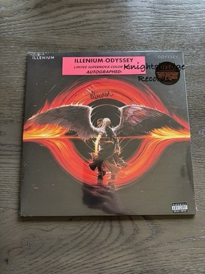 Illenium Odyssey SIGNED SLEEVE Vinyl Supernova AUTOGRAPH PROOF INCLUDED