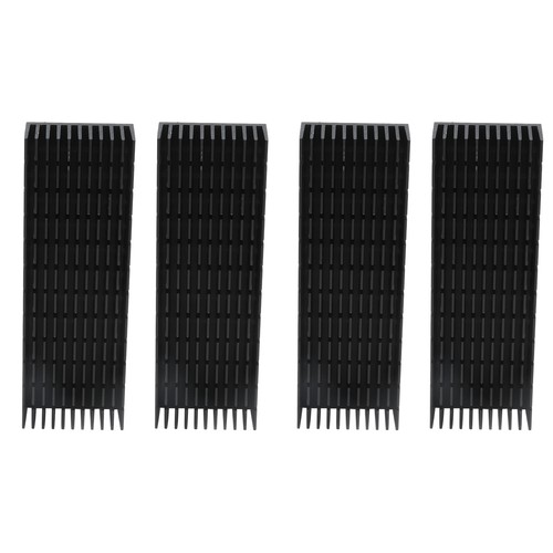 Kit De Dissipateur Thermique à Fentes Pour Radiateur De Puissance 2 Pièces Ail - Zdjęcie 3 z 18
