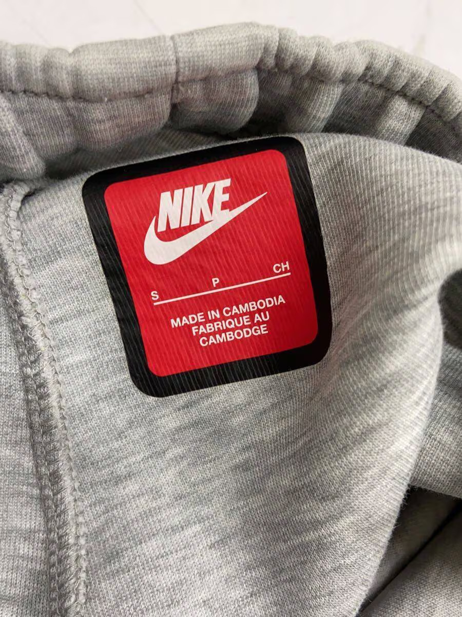 NIKE Bottoms, Small, Polyester, Gray, Solid Color… - image 5