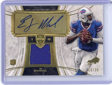 EJ Manuel Signs Exclusive Autographed Memorabilia Deal with Panini Authentic 9