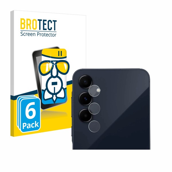 6X Panzerfolie Schutzglas Samsung Galaxy A55 5G (Nur Kameraschutz) Displayschutz-image