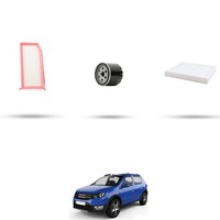 Hoffcar Wartungsset - 3 Filter FüR Dacia Sandero II 1.0 Sce 54Kw Ab 2016