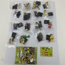 Lego Serie 3 Minifiguren: 8803 16 Figuren inkl Anleitungseinsatz & Tasche