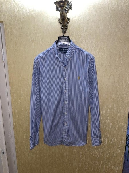 Men Polo Ralph Lauren Shirt Navy 38 / M / 46 #2ZZD