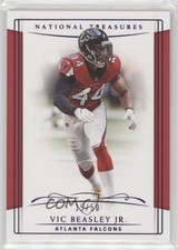 2018 Panini National Treasures Purple 15/50 Vic Beasley Jr #9 09hd