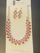 Beautiful Necklace and Earring Set Christina Collection