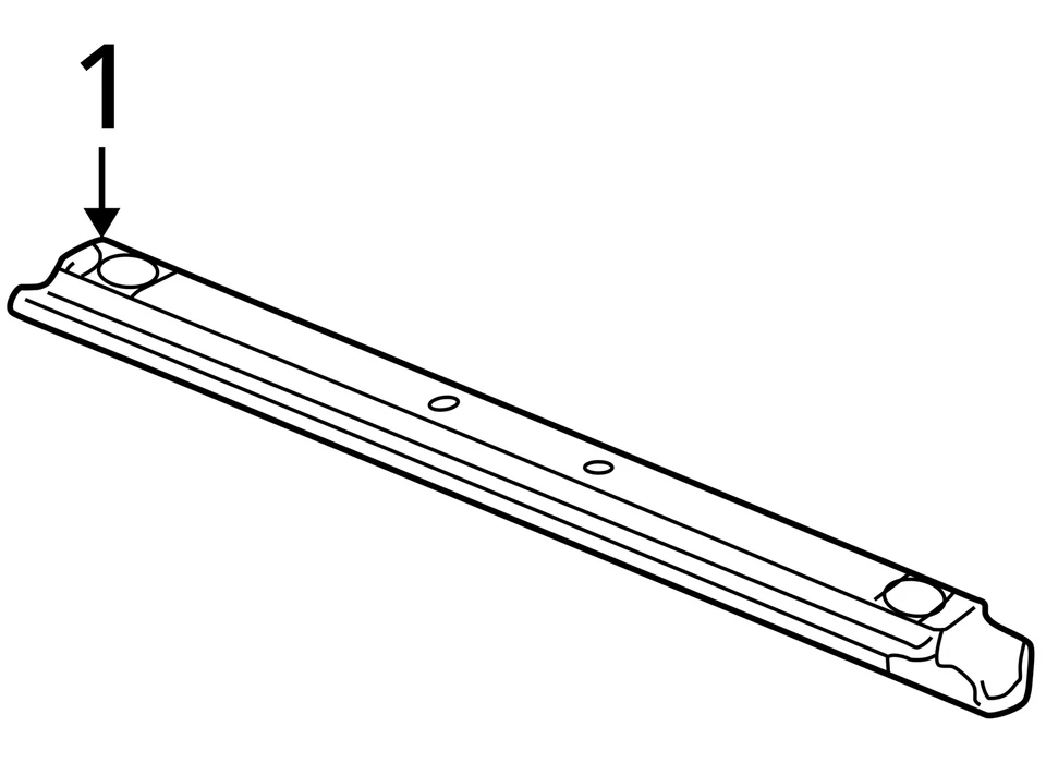 Buick Cadillac Park Avenue Sevilla 1997-2005 barra de extremo superior 25666237 nuevo OEM Foto 3 de 3