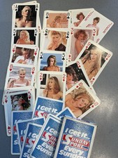 VINTAGE PACK OF SUNDAY SPORT SEXY EROTIC PIN UP GIRLS PLAYING CARDS