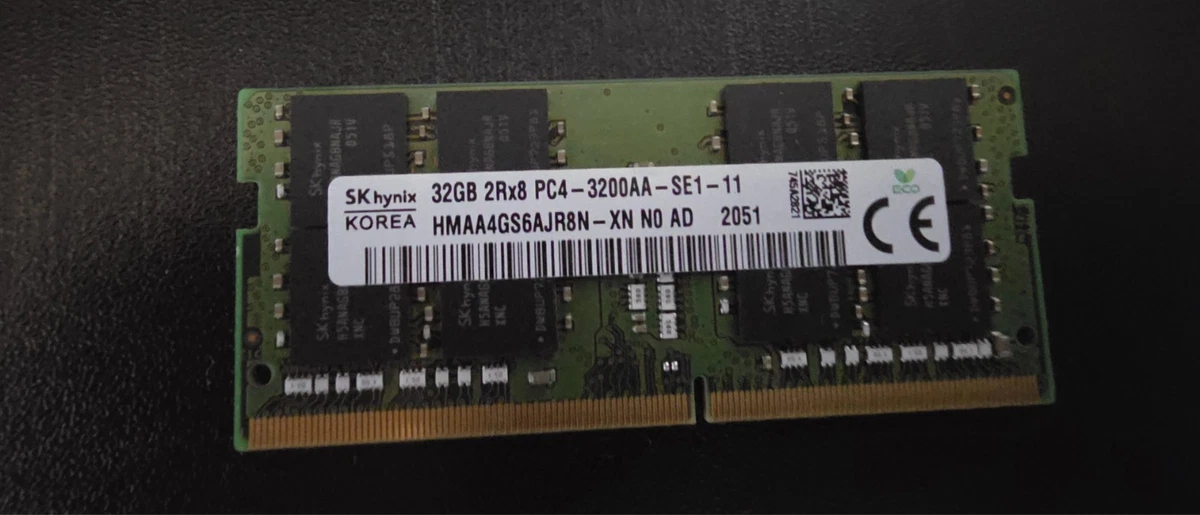 SO-DIMM DDR4 SDRAM 64 GB Total Capacity Memory (RAM) | Updated Oct